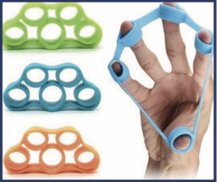 Finger Grip Strengthener Three Levels — Scanda Enterprises, medical supplies Moosapet Hyderabad